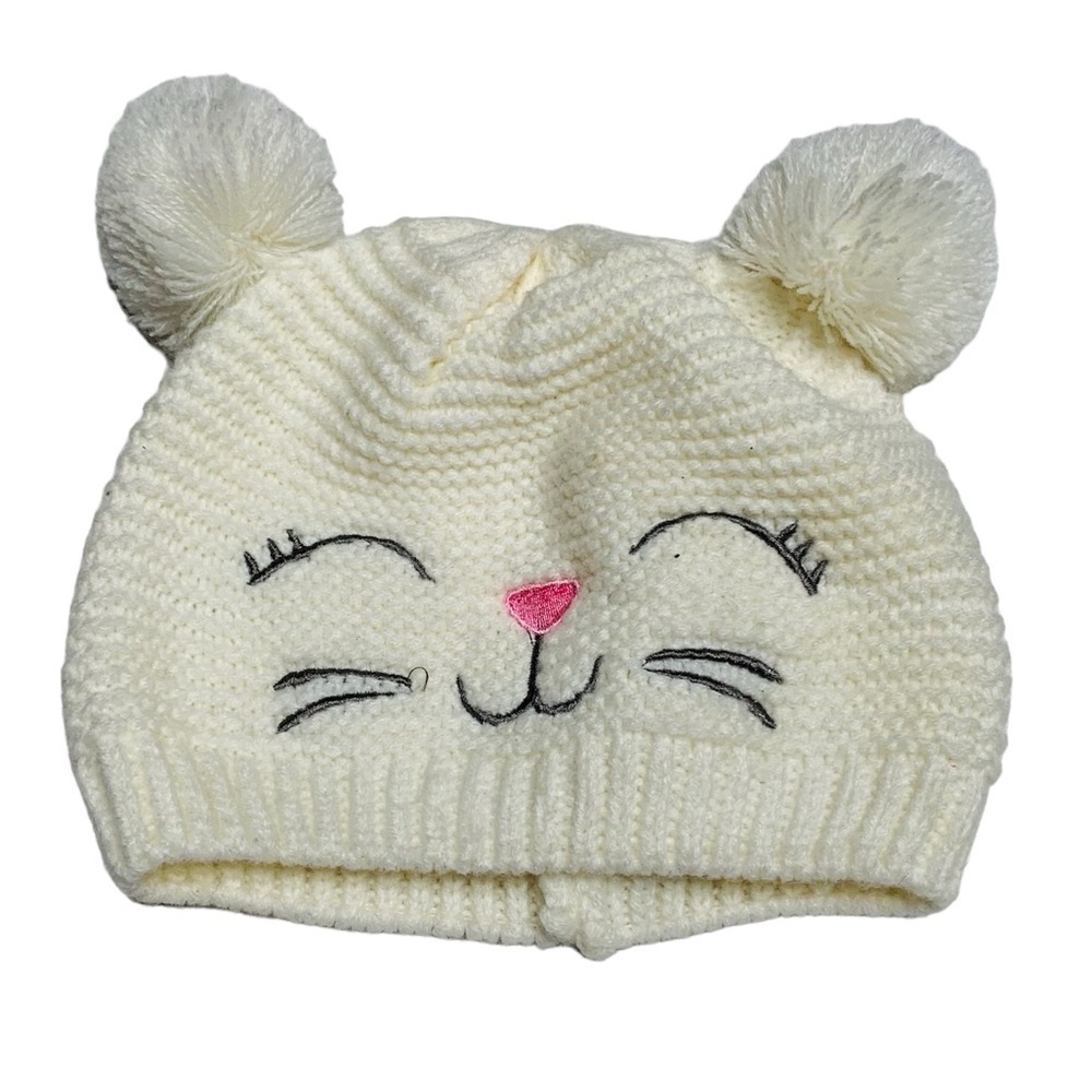 Baby girls cat‎ knitted hat